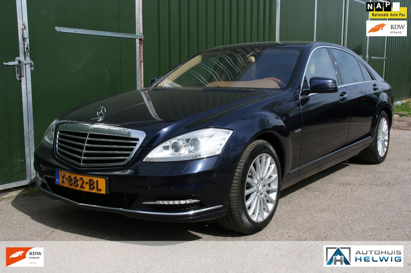 Mercedes-Benz S-klasse - 500 Lang Prestige Plus 500 Lang Prestige Plus, 1e EIGENAAR, DEALER ONDERHOUDEN - AutoWereld.nl