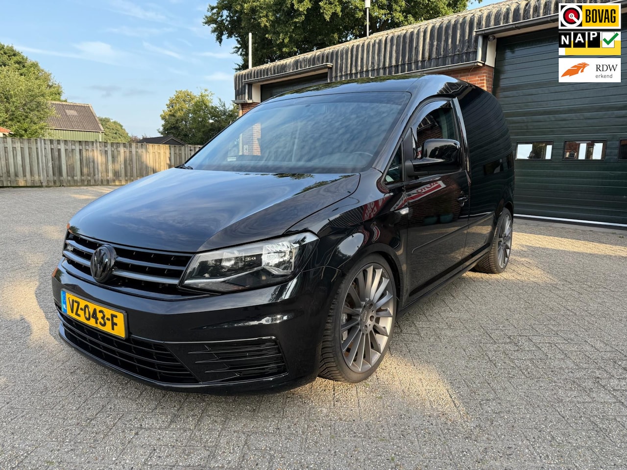 Volkswagen Caddy - 1.6 TDI Sport Airco Navi Trekhaak Cruise Leder - AutoWereld.nl