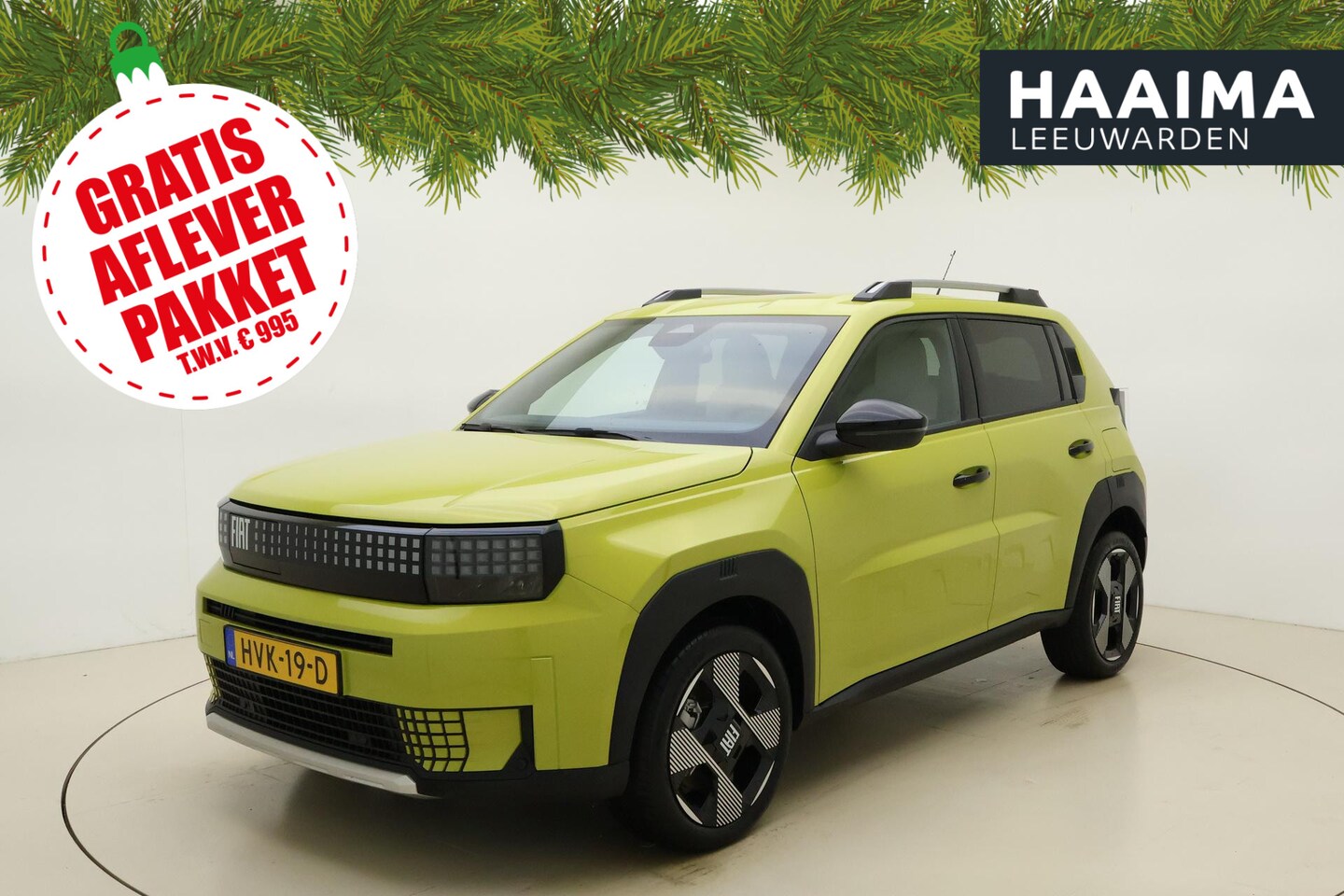 Fiat Grande Panda - La Prima 7.4 kW 44 kWh | €1.500,- demo voordeel! | Navigatie | Climate control | Camera | - AutoWereld.nl