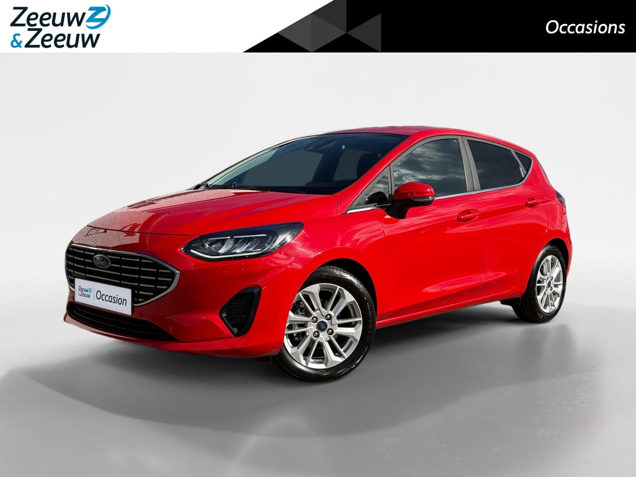 Ford Fiesta - 1.0 EcoBoost Hybrid Titanium X | Dealer onderhouden | 1e eigenaar | Winter Pack | Achterui - AutoWereld.nl