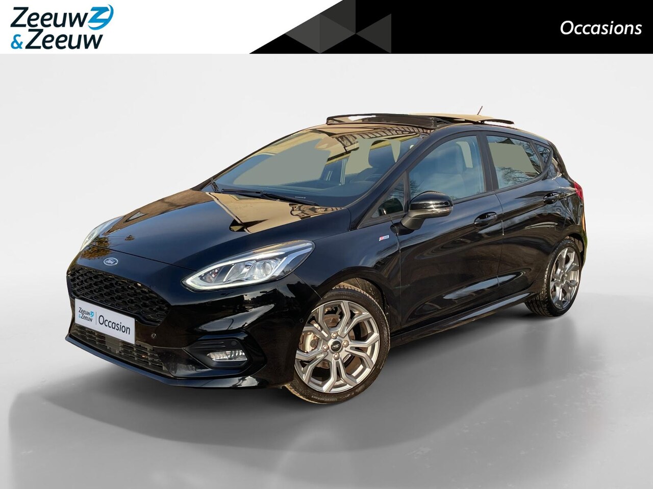 Ford Fiesta - 1.0 EcoBoost Hybrid ST-Line 125PK | Panoramadak | Adaptieve Cruise Control | Winter Pack | - AutoWereld.nl