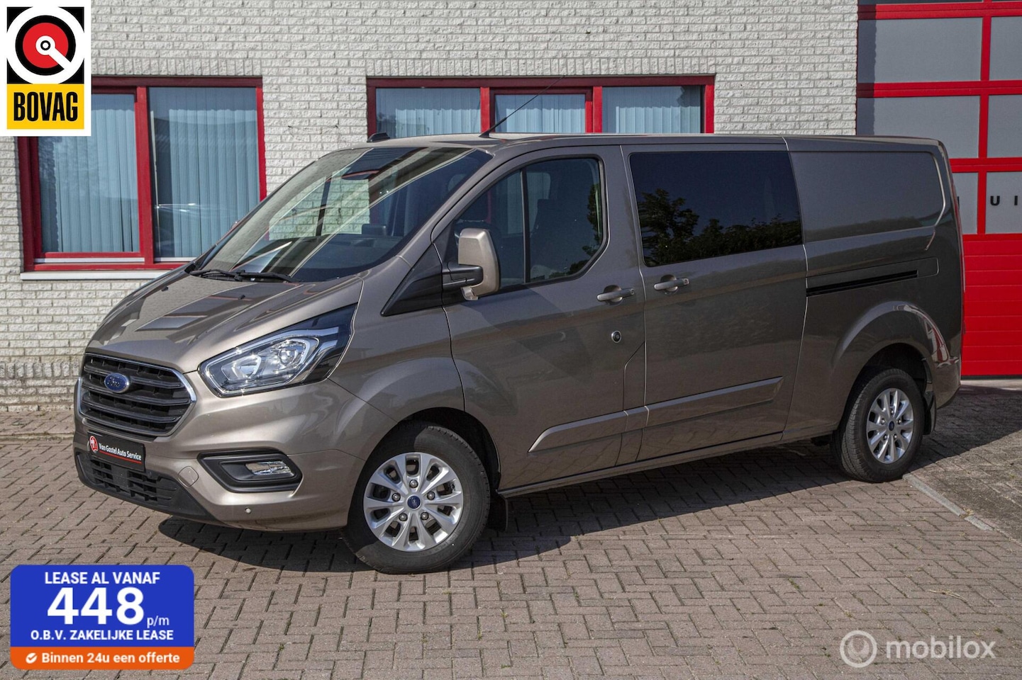 Ford Transit Custom - 320 2.0 TDCI L2H1 Limited DUBBELCABINE/170PK - AutoWereld.nl
