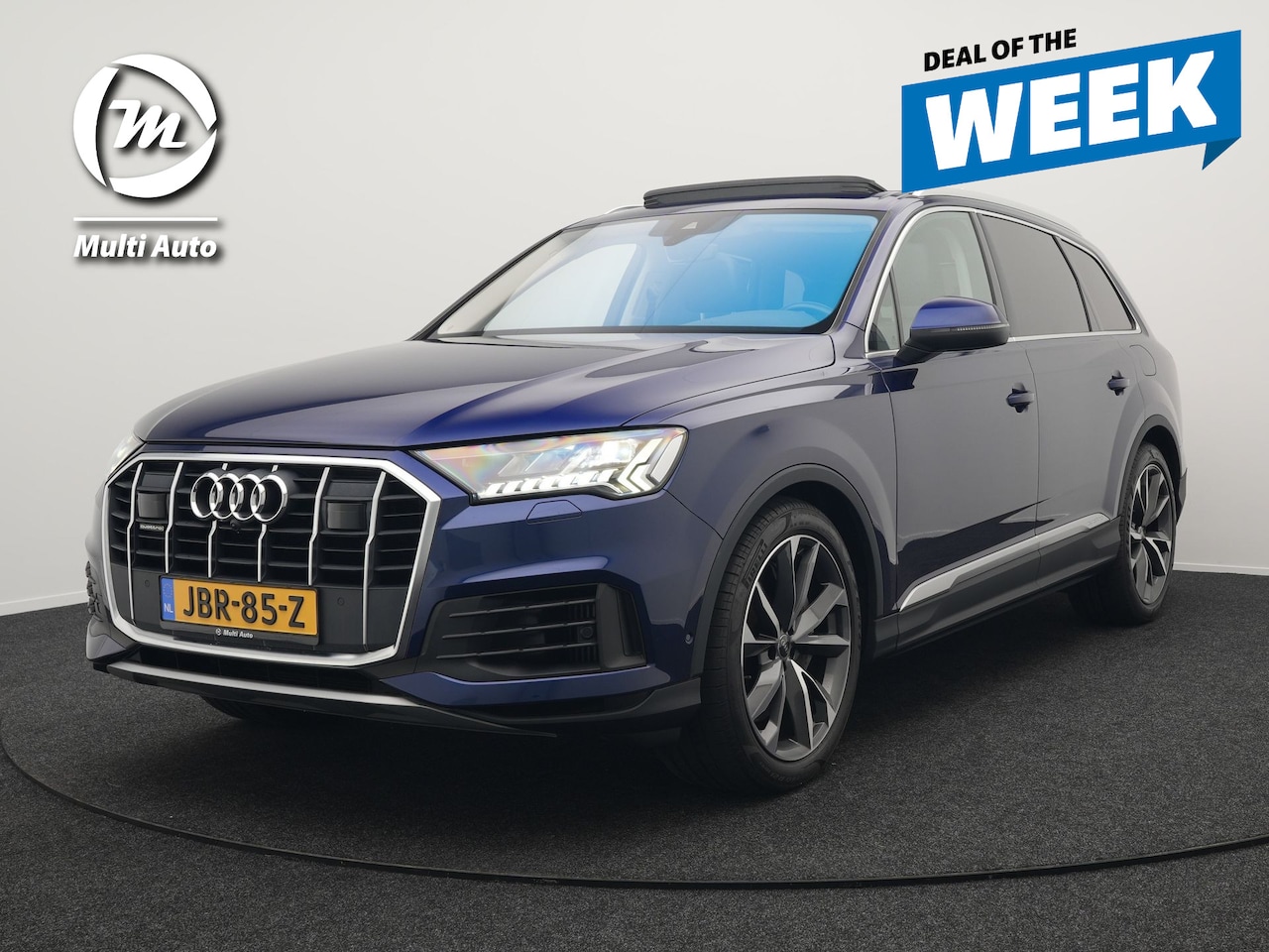 Audi Q7 - 55 TFSI e Quattro Pro Line Plug In Hybrid 381pk Dealer O.H PHEV | Luchtvering | Trekhaak A - AutoWereld.nl
