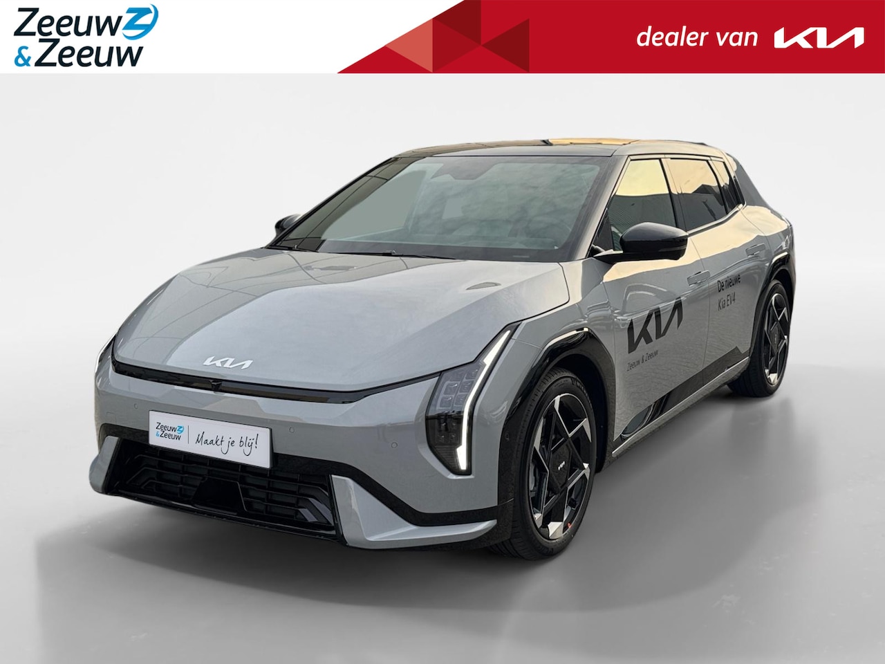 Kia EV4 - GT-Line 81.4 kWh 204 pk | 595 km actieradius | NU €2000,- Inruilpremie | Bel voor info | W - AutoWereld.nl