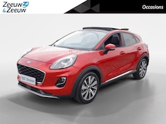 Ford Puma - 1.0 EcoBoost Hybrid Titanium X First Edition 1e Eigenaar | Trekhaak | Bovag garantie | NAP