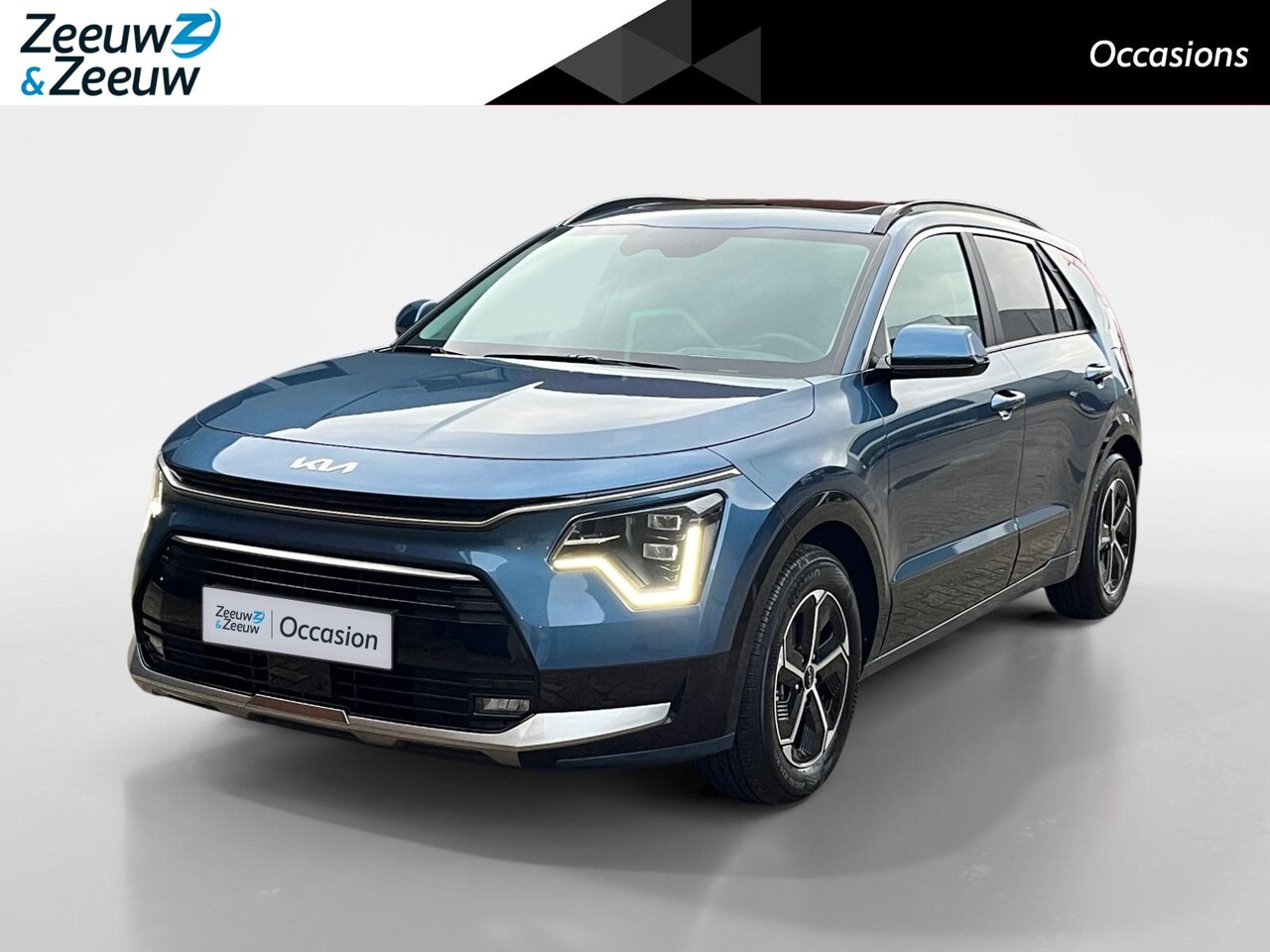 Kia Niro - 1.6 GDi Hybrid DynamicPlusLine | Stoel- en stuurverwarming | Glazen schuif/-kanteldak | El - AutoWereld.nl