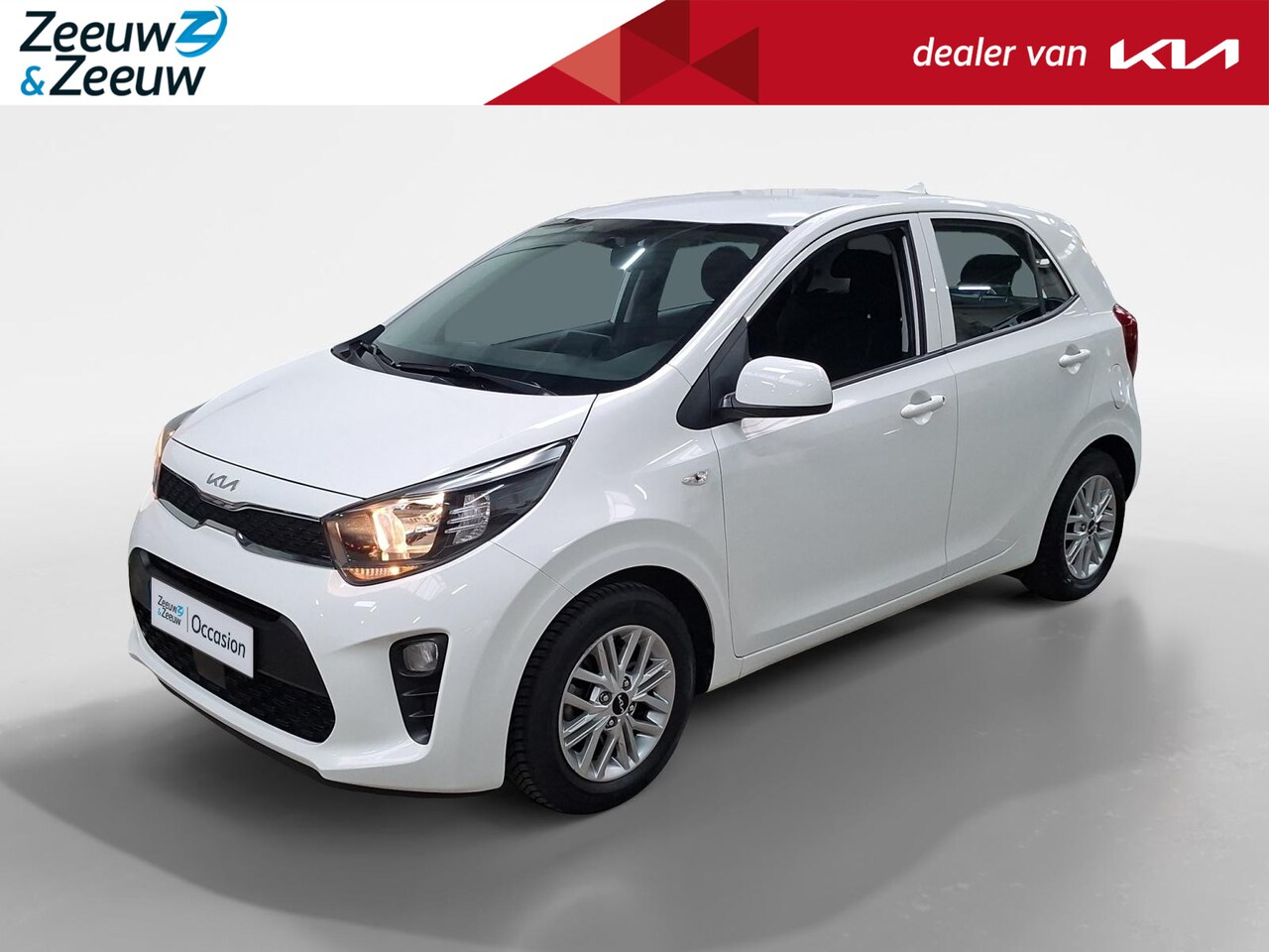 Kia Picanto - 1.0 DPi DynamicLine Navigatie | Dealer onderhouden | Airco | Achteruitrijcamera | - AutoWereld.nl