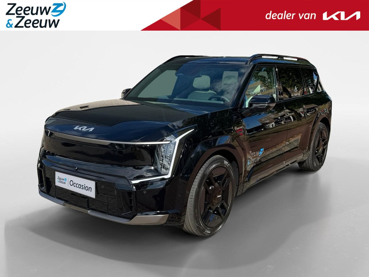 Kia EV9 - GT-Line AWD 99.8 kWh | Airco | Navi | Camera | LM Velgen | Leder | Privacy glass | LAGE BI - AutoWereld.nl