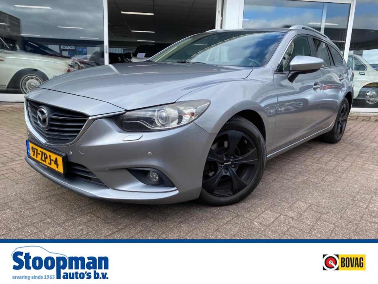 Mazda 6 Sportbreak - 2.0 TS+ Sportbreak Clima Cruise Navi Bluetooth PDC - AutoWereld.nl