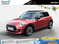 MINI Cooper - 1.5 Summer Red Edition | NAVI | PANO | HARMAN KARDON | HUD | LEDER | 1 JAAR GARANTIE