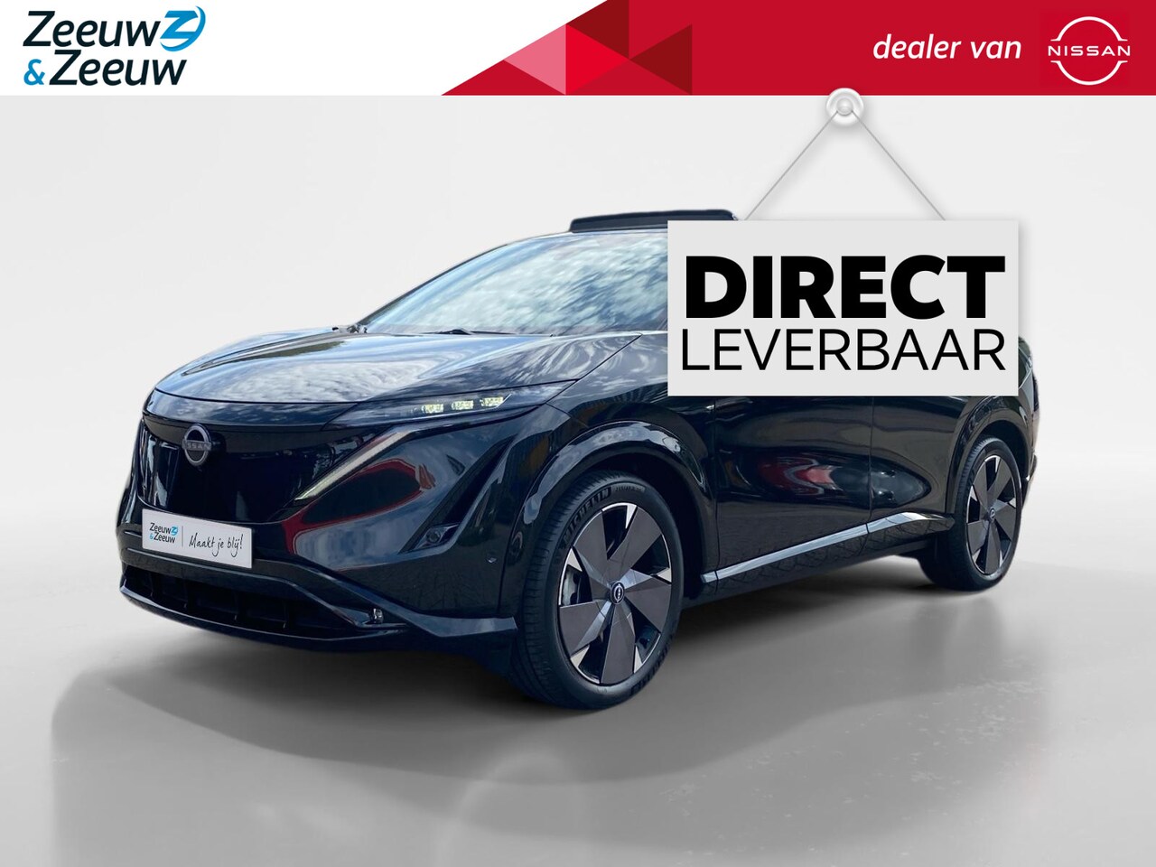 Nissan Ariya - Evolve 91 kWh | €5 .000,- voorraad korting inclusief inruilpremie | Navigatie | Apple Carp - AutoWereld.nl