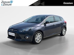 Ford Focus - 1.0 EcoBoost Titanium 125pk | Dealer onderhouden | Navigatie | Parkeer sensoren | Dakdrage