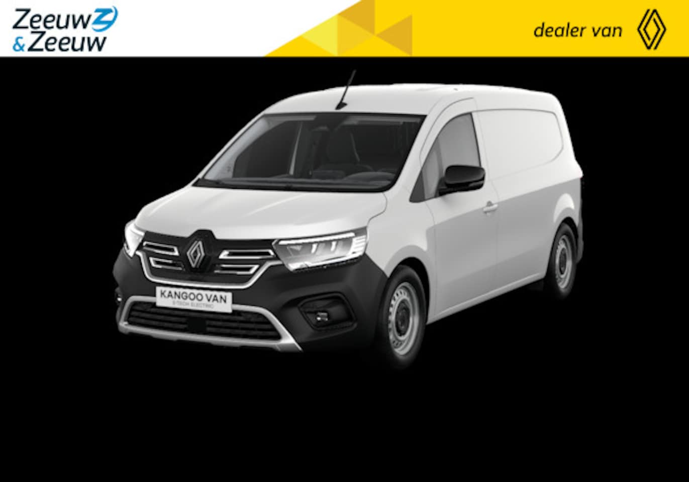 Renault Kangoo E-Tech - Advance L2 44 kWh | Nu direct uit voorraad leverbaar met maar liefst 19% Zeeuw & Zeeuw act - AutoWereld.nl