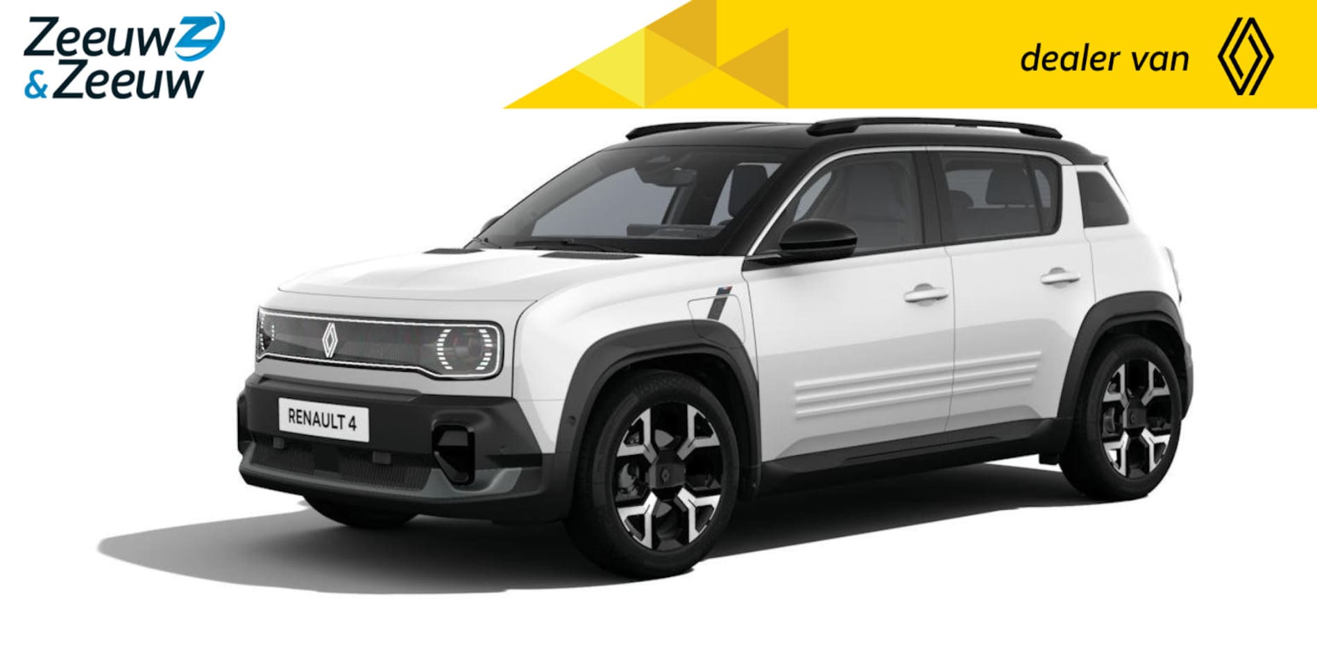 Renault 4 - comfort range techno 52 kWh | LMV | Blind spot warning | Elektrische kofferbakklep | Easy - AutoWereld.nl