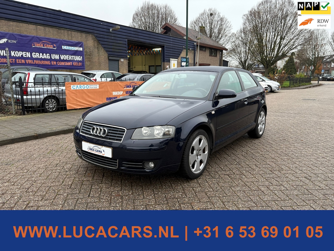 Audi A3 - 1.6 FSI Ambition NIEUWE APK! 2X SLEUTEL + BOEKJES! - AutoWereld.nl