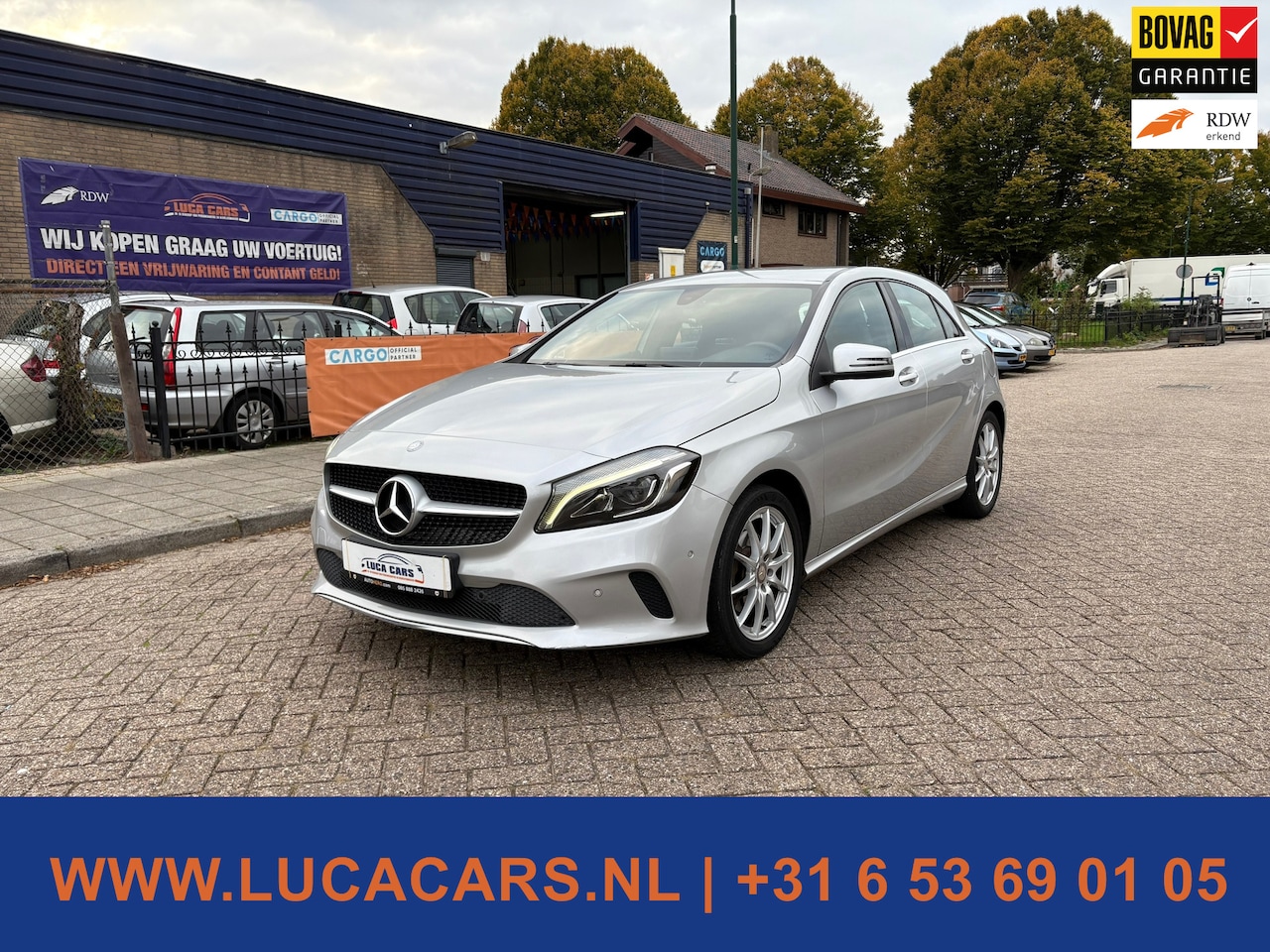 Mercedes-Benz A-klasse - 180 Prestige AUTOMAAT + NAVI + 2X SLEUTEL & BOEKJES! - AutoWereld.nl