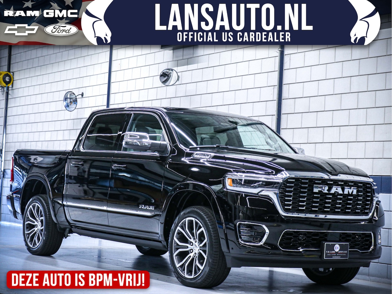 Dodge Ram 1500 - Tungsten | 3.0L High Output 540 PK | Direct uit voorraad leverbaar! | 4x4 Crew Cab - AutoWereld.nl