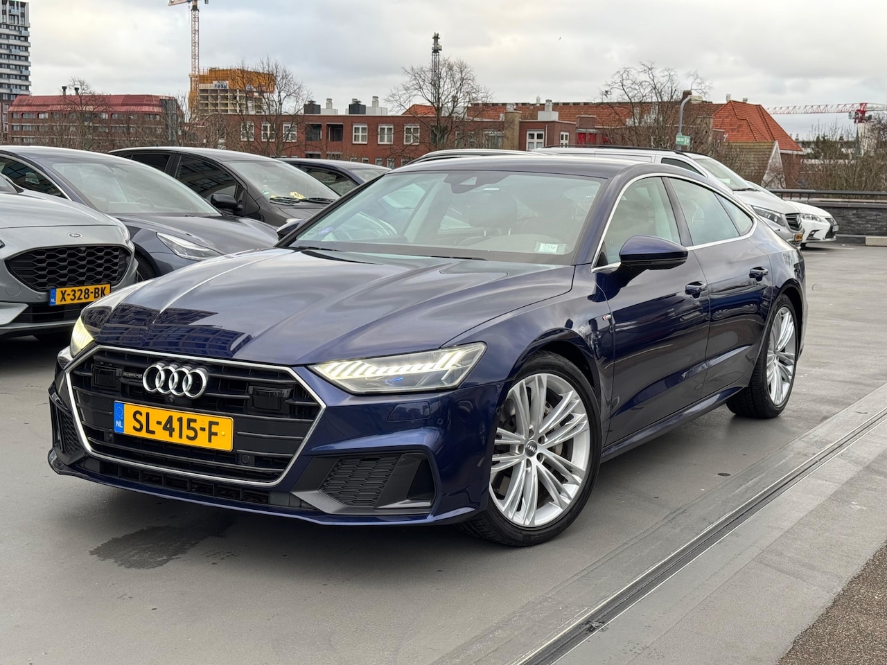 Audi A7 Sportback - 55 TFSI quattro 340Pk V6 Vol Option 2e Eig Dealer Onderhouden 360 Camera Adaptief Cruise - AutoWereld.nl