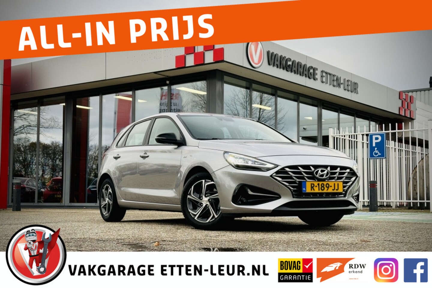 Hyundai i30 - 1.0 T-GDi MHEV Comfort Smart Hybrid | CAMERA | CARPLAY - AutoWereld.nl