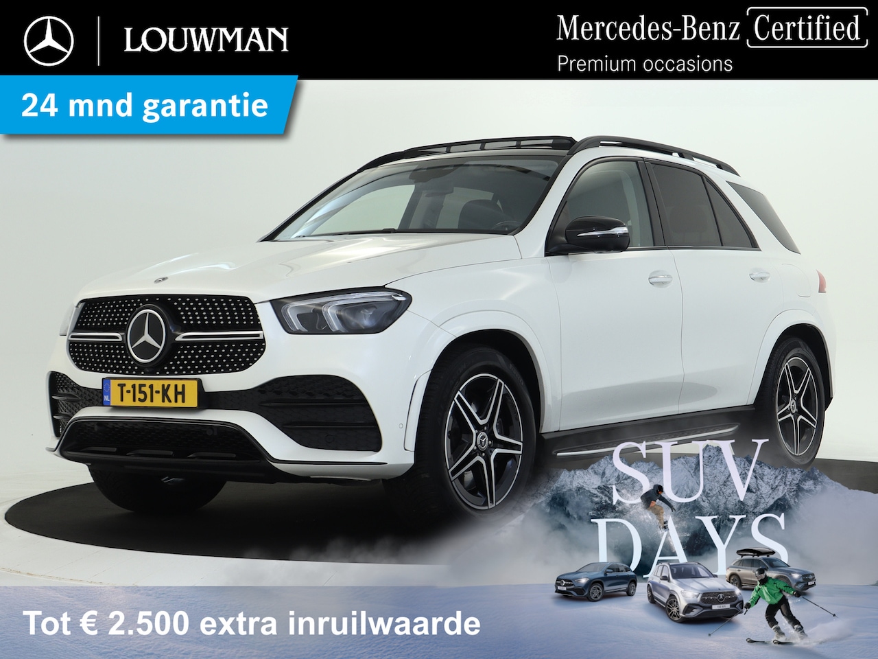 Mercedes-Benz GLE-Klasse - 350 e 4MATIC Premium Plus | Panoramadak | Burmester Sound System | Parkeerpakket Inclusief - AutoWereld.nl