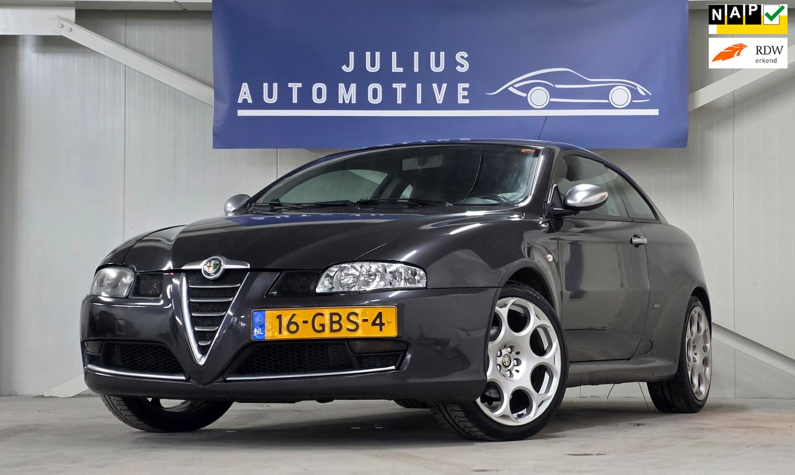 Alfa Romeo GT - 2.0 JTS Imola Leer Trekhaak Bose 18"LM Mooi! - AutoWereld.nl
