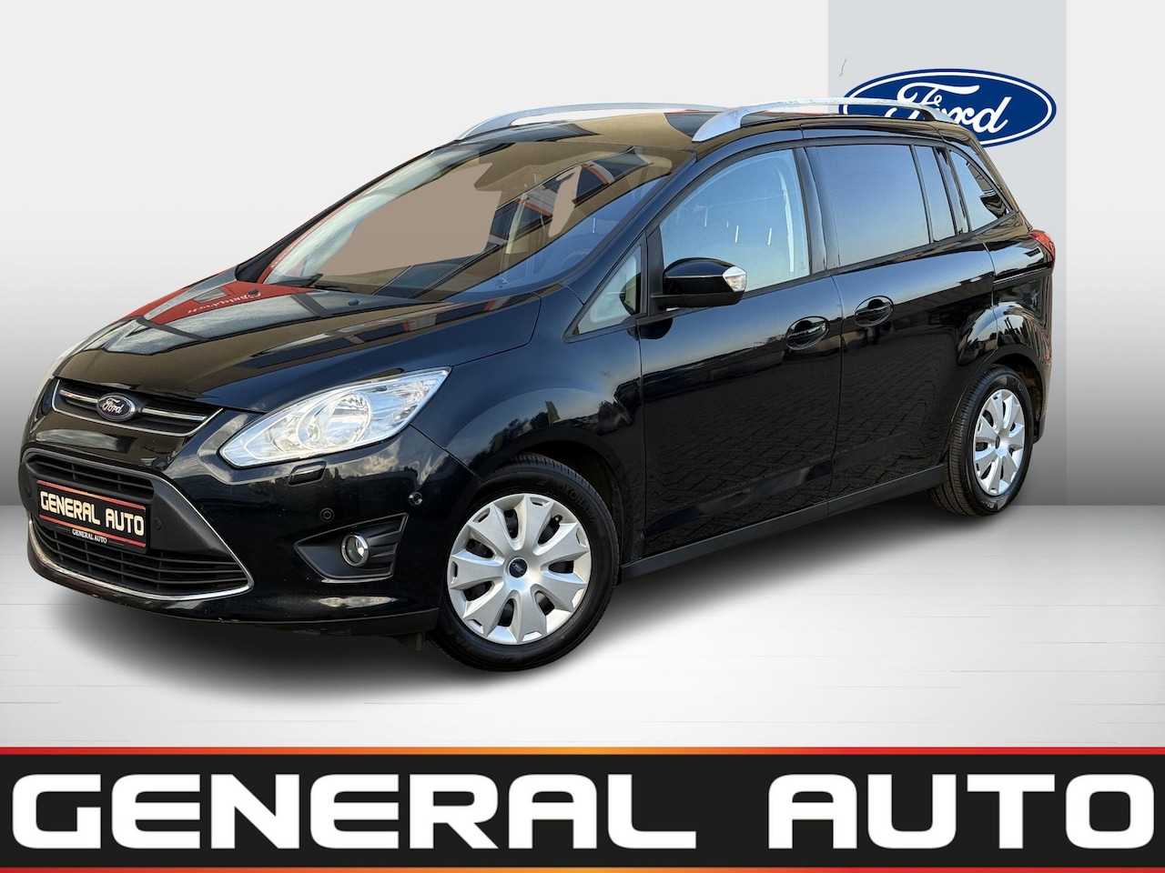 Ford Grand C-Max - 1.0 Titanium 1.0 Titanium, Panorama Dak, Nieuwe DistributieRiem - AutoWereld.nl