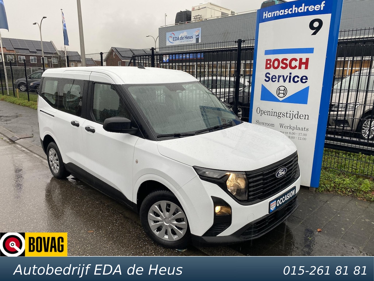 Ford Tourneo Courier - 1.0 EcoBoost 125pk met o.a. CarPlay, cruise control, parkeersensoren, etc. - AutoWereld.nl