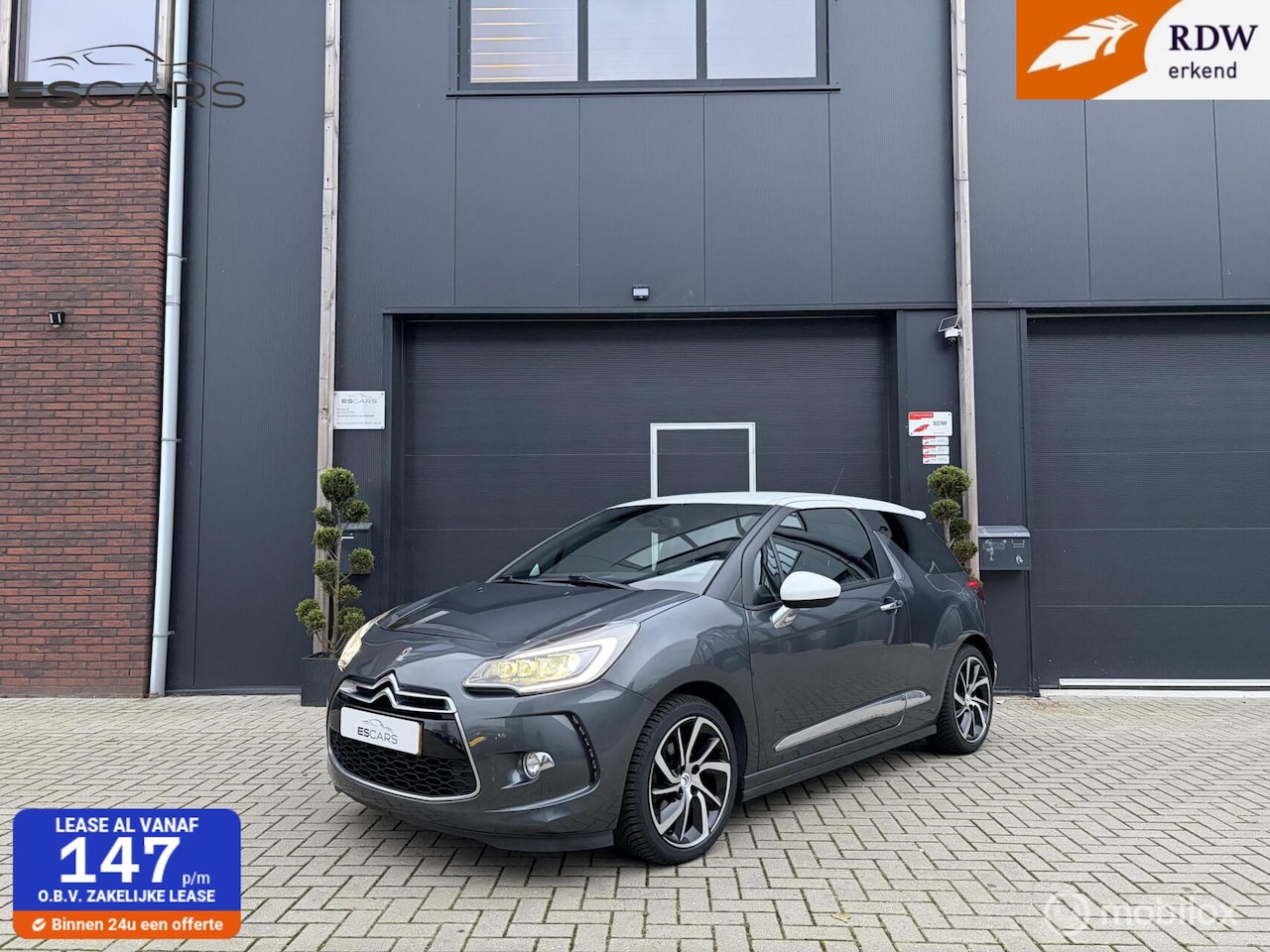 Citroën DS3 - 1.2 PureTech So Chic Automaat | Led | Navi - AutoWereld.nl
