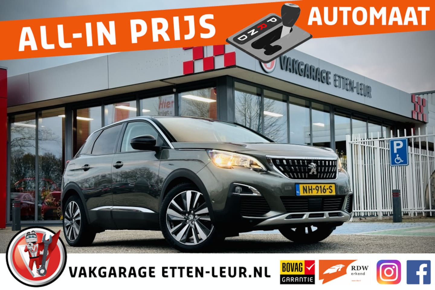 Peugeot 3008 - 1.6 e-THP 165PK Allure | TREKHAAK | STOELVERWARMING | CAMERA - AutoWereld.nl