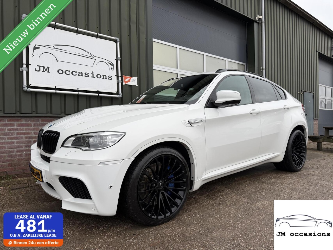 BMW X6 - M 4.4i V8 Individual|Led|Head-up|soft close|360 Camera| - AutoWereld.nl