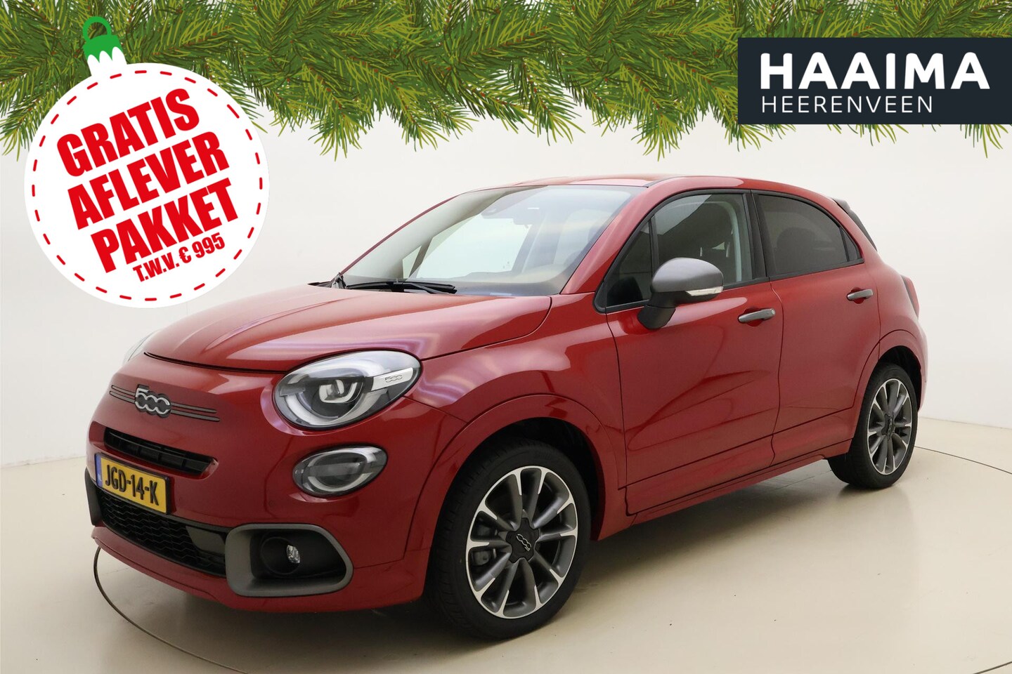 Fiat 500 X - 1.5 Hybrid Sport 130 PK Automaat | Navigatie | Camera | Keyless | Lichtmetalen velgen | Ex - AutoWereld.nl