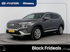 Hyundai Santa Fe - 1.6 T-GDI PHEV COMFORT SMART | SOH 98% | TREKHAAK | CHIQUE LEDEREN INTERIEUR | ALL SEASONS