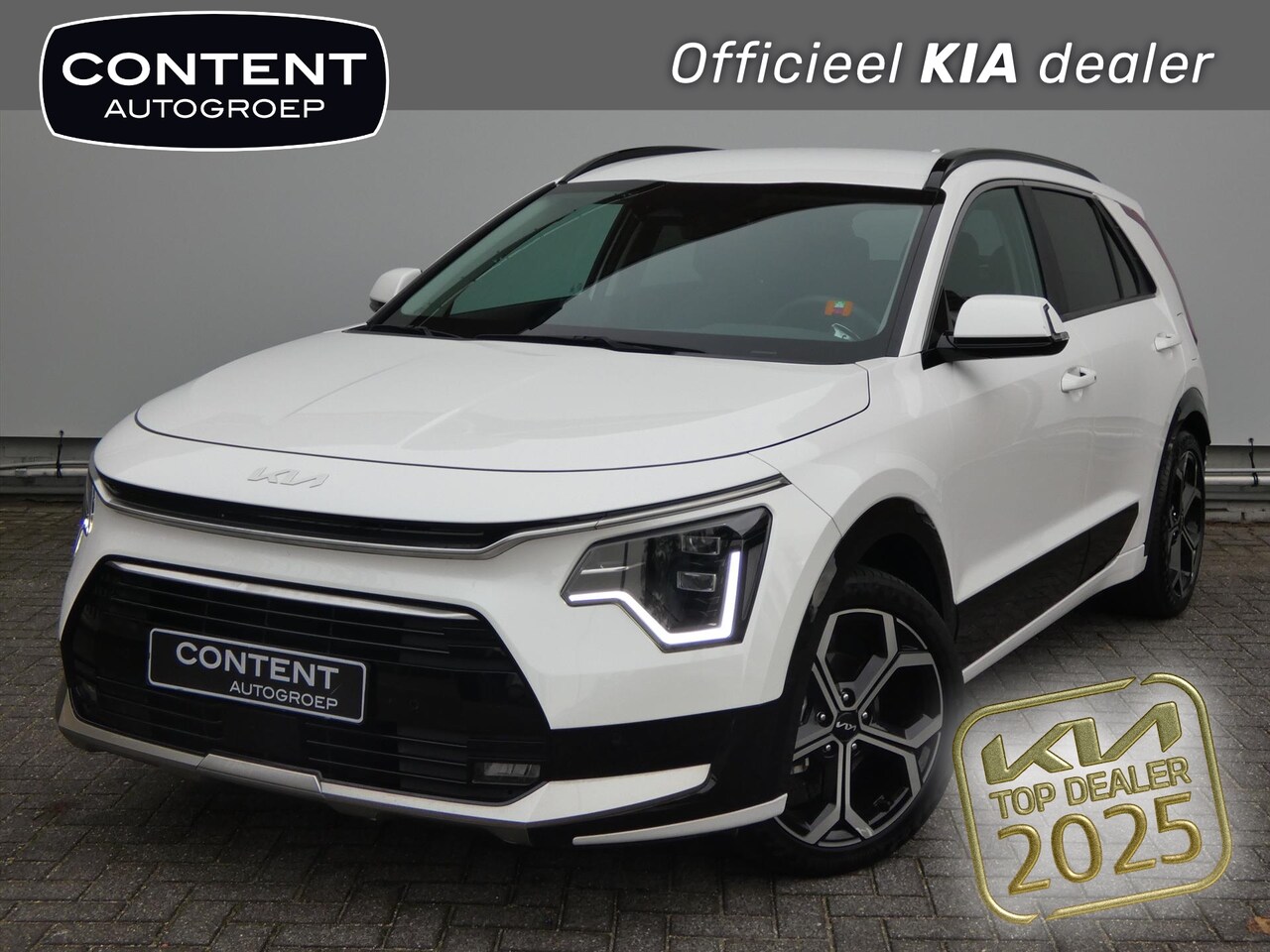 Kia Niro - 1.6 GDi Hybrid 141pk DCT6 DynamicLine / 18 inch Velgen /Stuur+ stoelverwarming - AutoWereld.nl