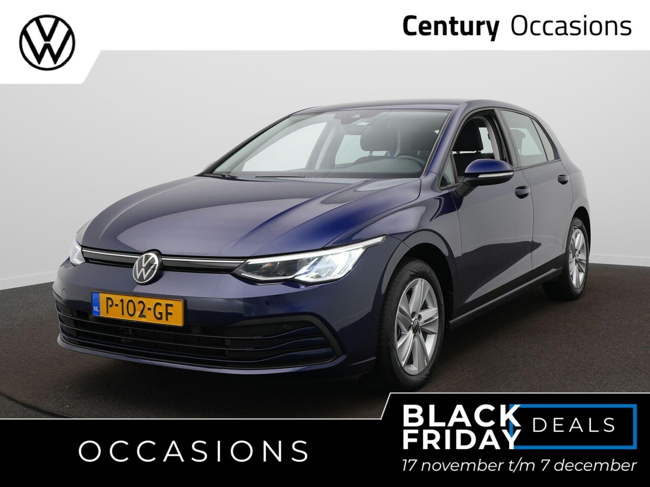 Volkswagen Golf - 1.0 eTSI Life Virtual cockpit / Adaptive cruise / Navi /Parkeersensoren / Sfeerverlichting - AutoWereld.nl