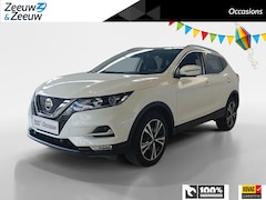 Nissan Qashqai - 1.3 DIG-T N-Connecta *Automaat*Navi+Camera*Climate*Parc Assist*LM.Velgen*Trekhaak*1500kg t