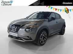 Nissan Juke - 1.6 Hybrid N-Design *Tch.pack*Coldpack light*Dodehoek sensoren*Camera360view*Stoel en stuu
