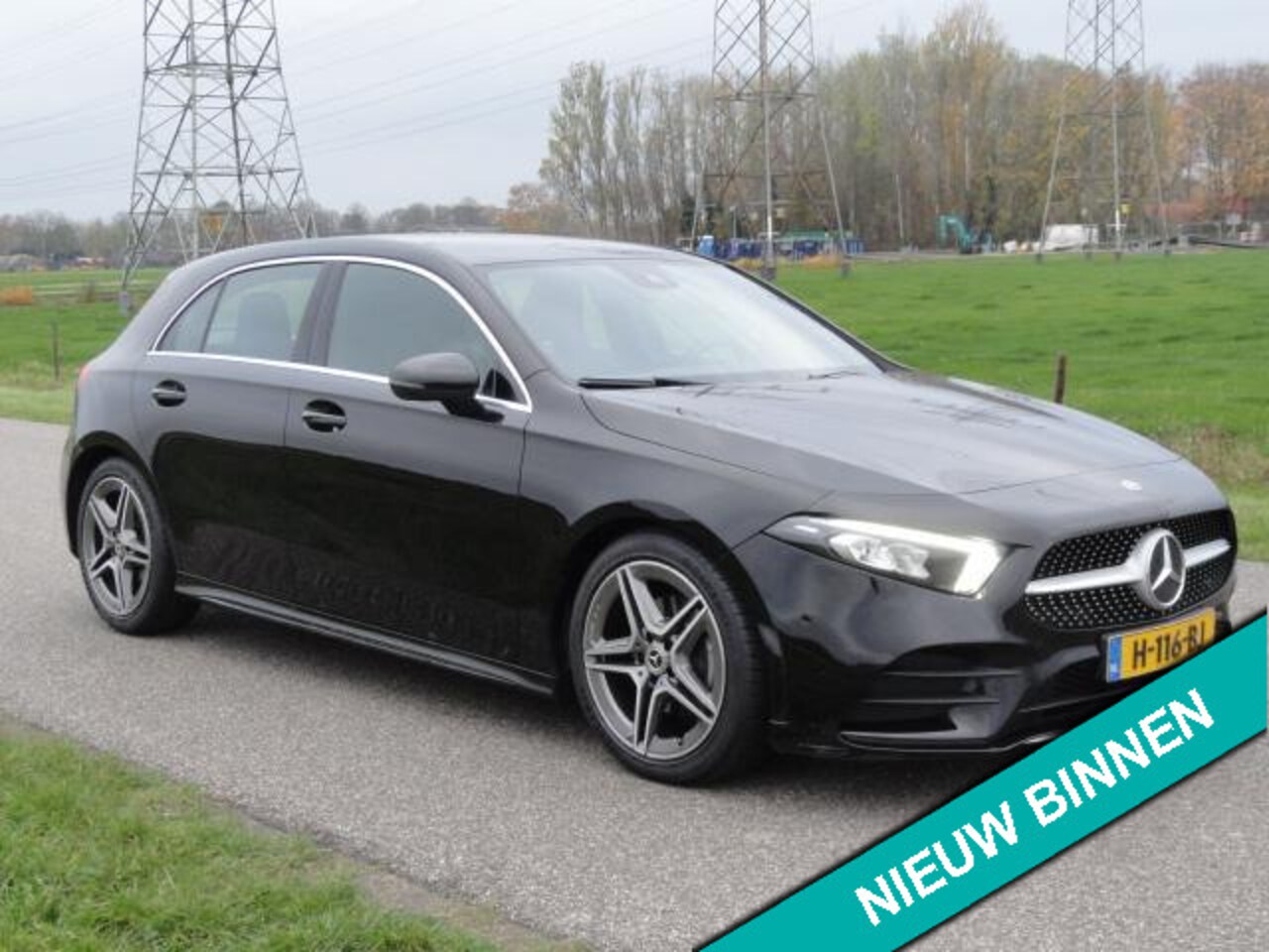 Mercedes-Benz A-klasse - 160 Business Solution AMG Full LED I ECC I CAMERA I LEER - AutoWereld.nl