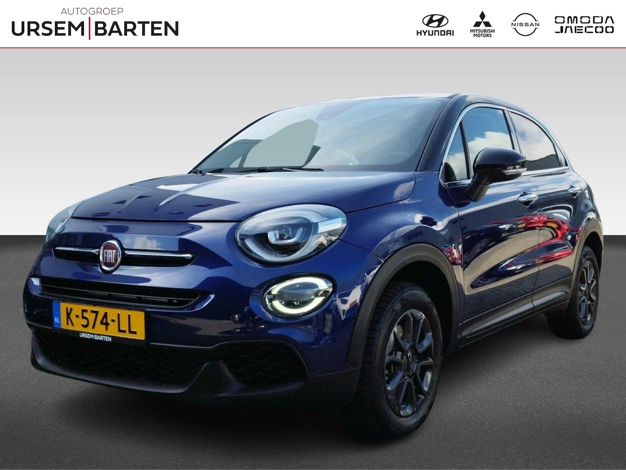 Fiat 500 X - 1.3 GSE Lounge | automaat | 150PK | 4 nieuwe banden navigatie | LED | Apple Carplay//Andro - AutoWereld.nl