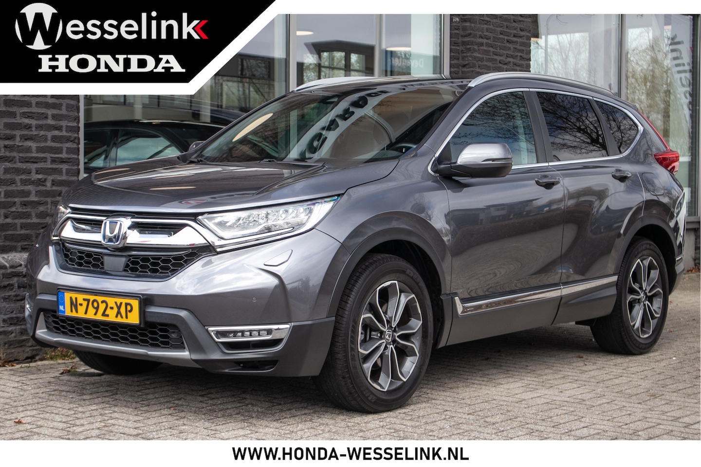 Honda CR-V - 2.0 e:HEV Lifestyle Automaat -Honda Sensing | Apple cp/Android auto | Lederen int. - AutoWereld.nl