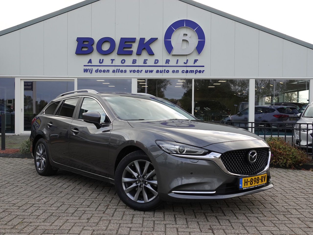 Mazda 6 Sportbreak - 2.0 SkyActiv-G 165PK Comfort AUTOM. | HUD | NAVI | DODE HOEK | ECC | ACC - AutoWereld.nl