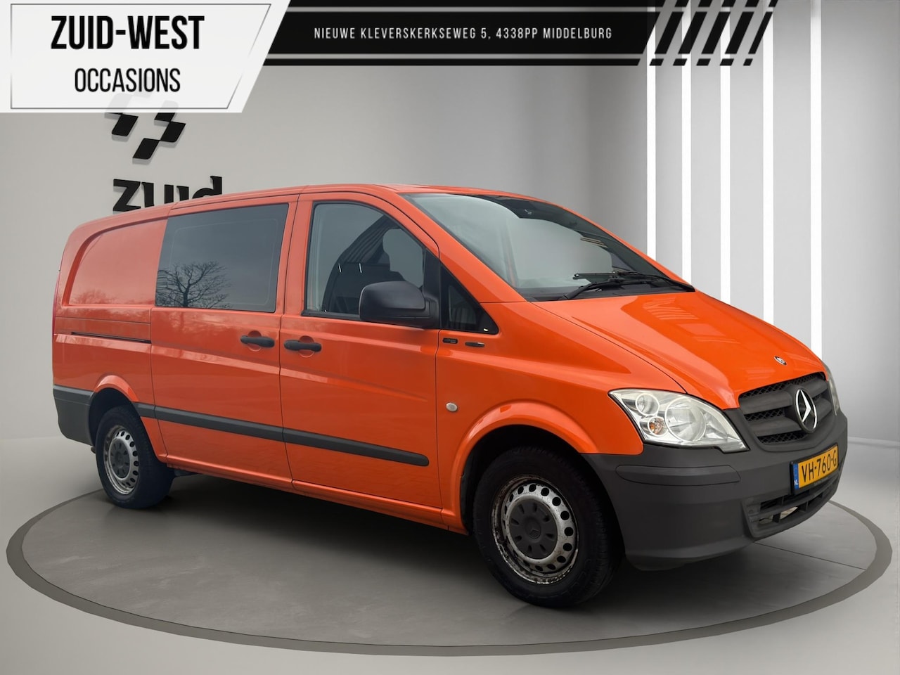 Mercedes-Benz Vito - 113 CDI 320 Lang Dubbele Cabine Airco - AutoWereld.nl