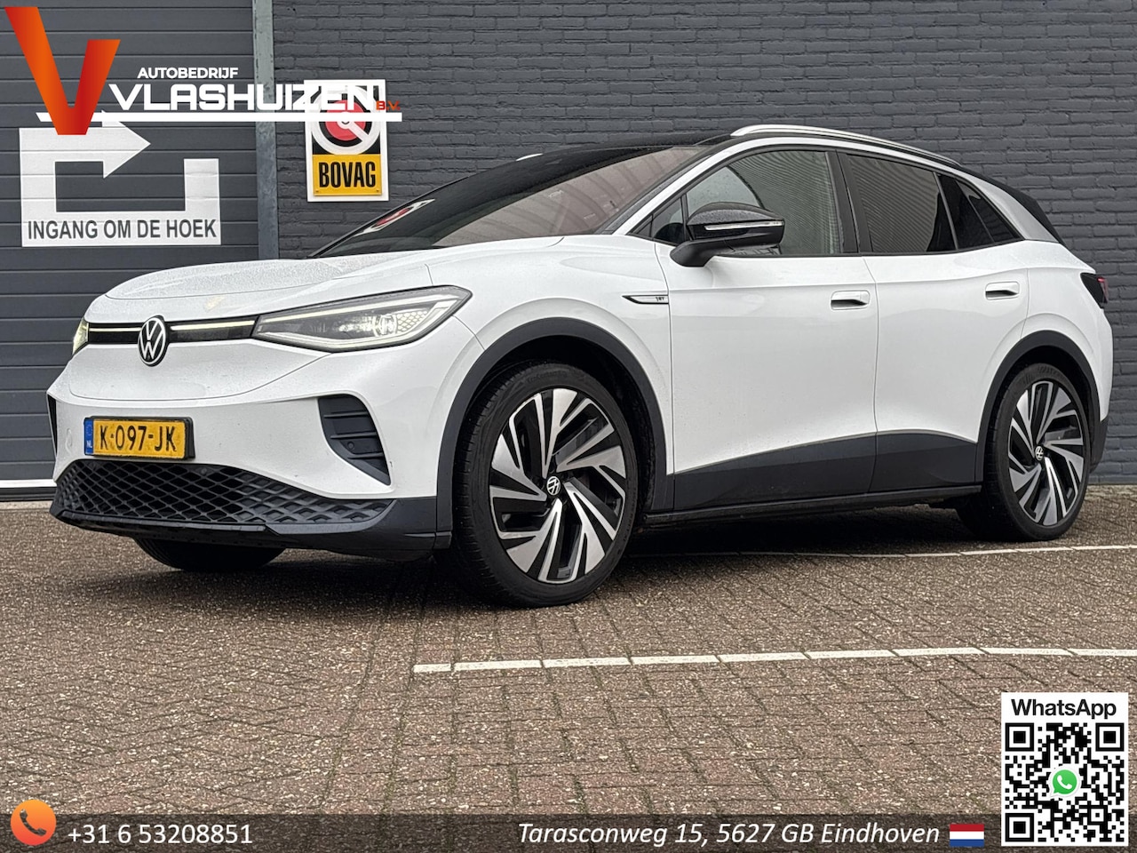 Volkswagen ID.4 - First Max 77 kWh | € 13.450 NETTO! | IQ.Light | Pano | 360 Camera | ACC | Alcantara/Leder - AutoWereld.nl