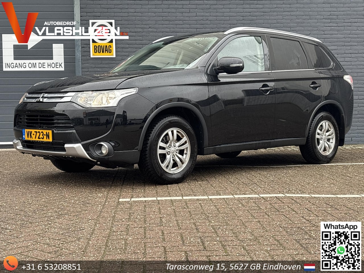 Mitsubishi Outlander - 2.2 DI-D Intense | € 6.450 NETTO! | GRIJS KENTEKEN! | 1/2 Leder | Cruise | Climate | Navi - AutoWereld.nl