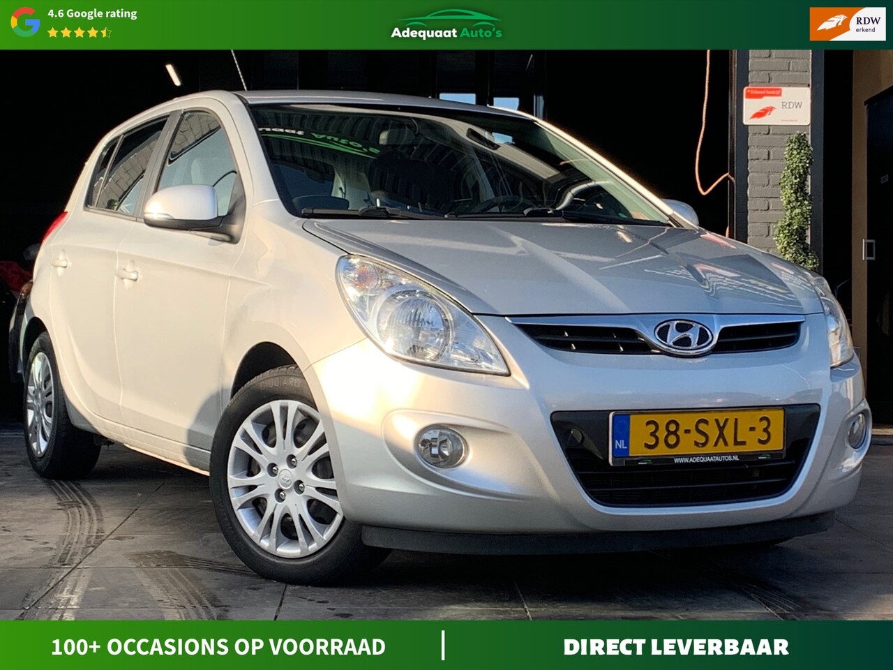 Hyundai i20 - 1.2i i-Motion|Airco|El.Ramen|NAP|1e eig|Trekhaak - AutoWereld.nl