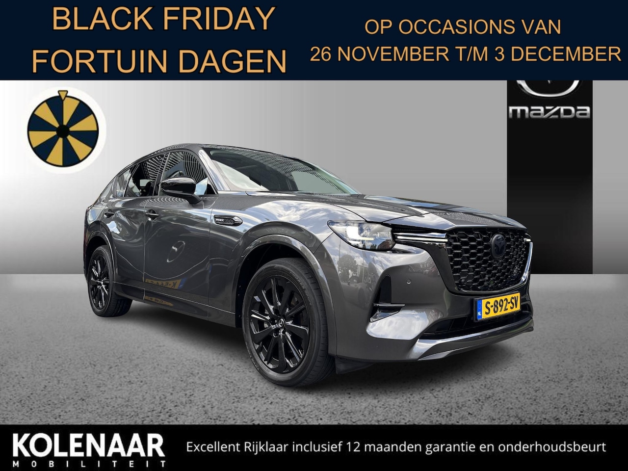 Mazda CX-60 - Homura 2.5 PHEV 327pk AWD /Dealeronderhouden/Panoramic Pack/Navi/HUD/Leder/CarPlay - AutoWereld.nl
