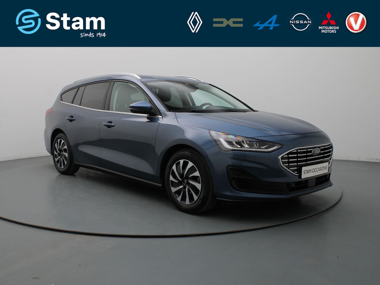 Ford Focus Wagon - 125pk EcoBoost Hybrid Titanium X Camera | Cruise | Navi | Parkeersens. v+a | Trekhaak - AutoWereld.nl