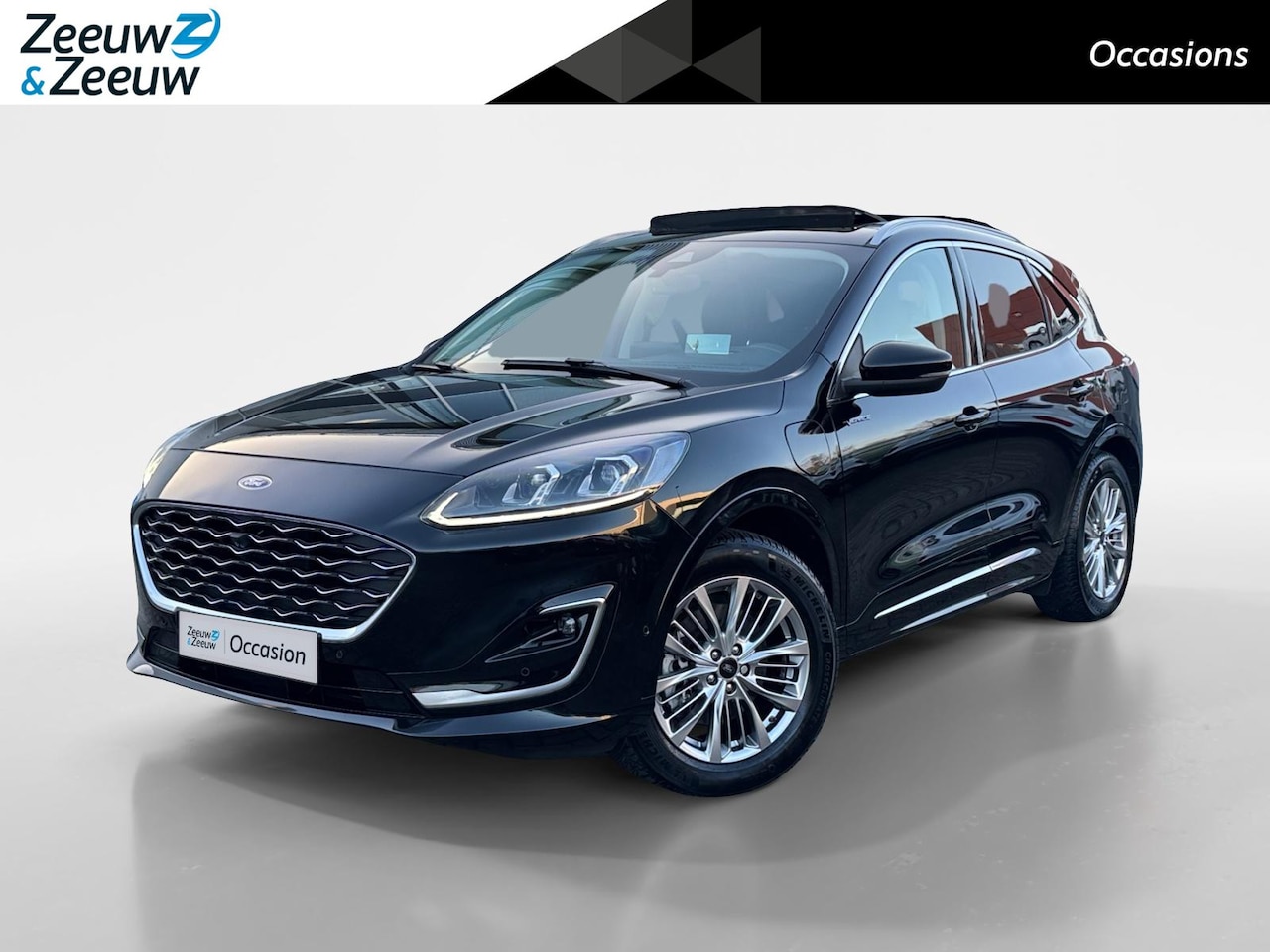 Ford Kuga - 2.5 PHEV Vignale |Luxe Ford Kuga Vignale| panorama-dak| Winterpack| Dodehoek detectie|12 m - AutoWereld.nl