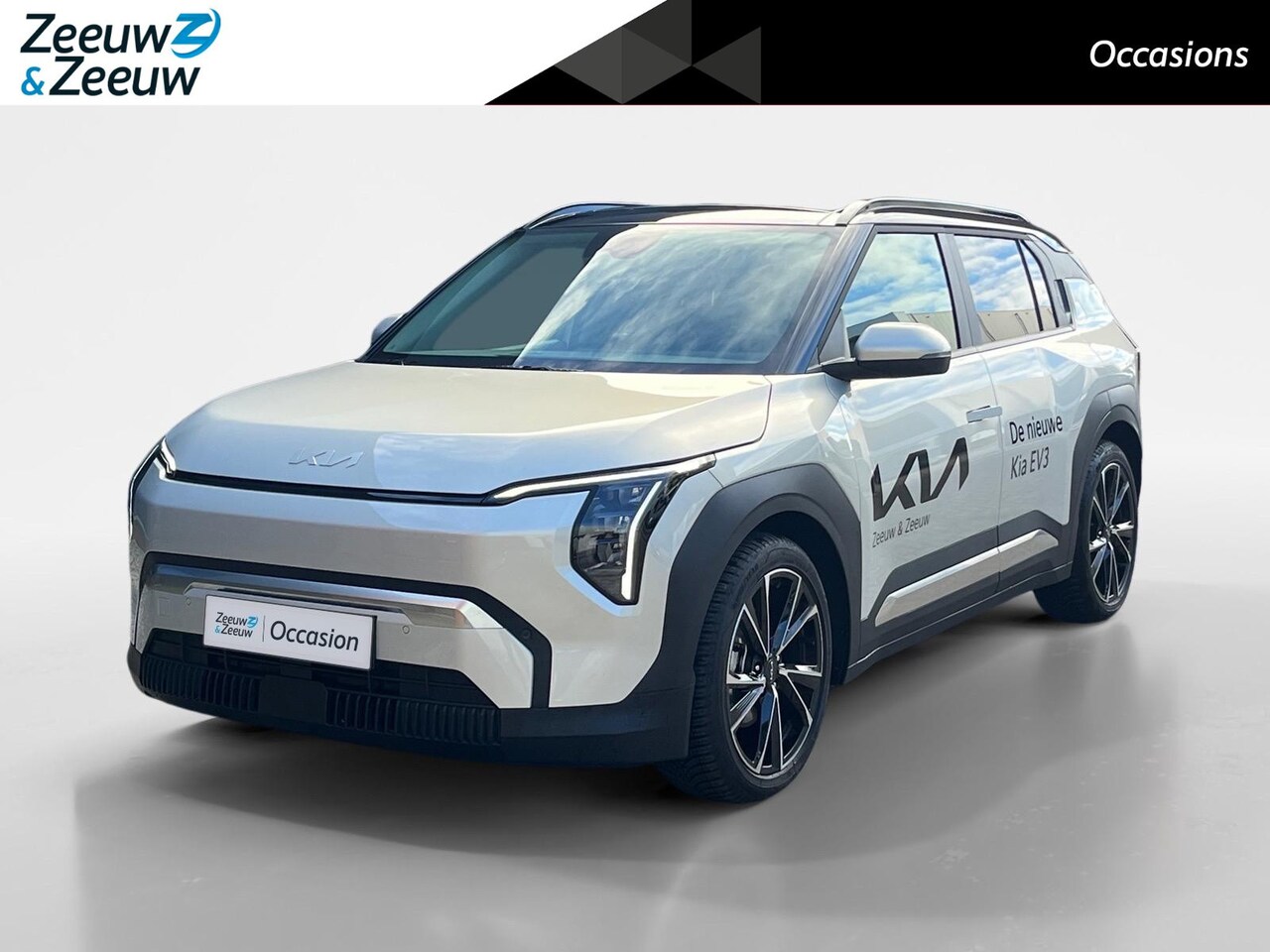 Kia EV3 - Plus Advanced 58.3 kWh | Direct leverbaar! | 19 inch LMV | All-season banden | Zwart dak | - AutoWereld.nl