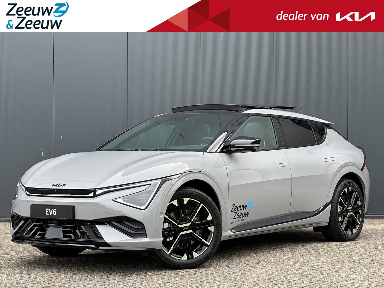 Kia EV6 - GT-Line 84 kWh | Demo | Direct leverbaar | Garantie t/m 06-2032 | Navi | Clima | 360 Camer - AutoWereld.nl