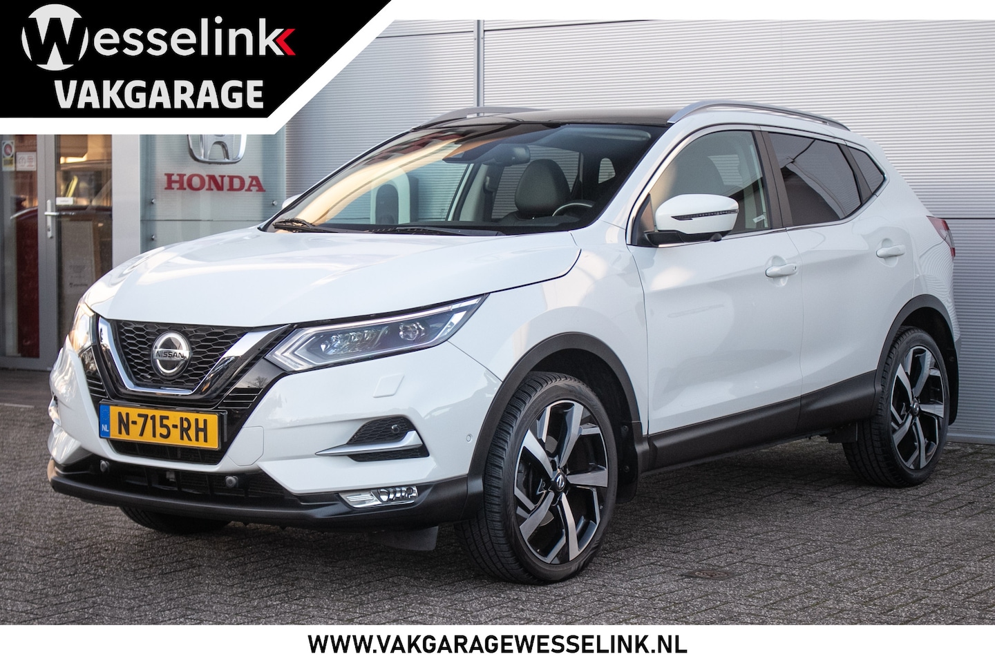 Nissan Qashqai - 1.2 Tekna - Trekhaak | Keyless | Cruise | 360 cam | Stoelverw. | Nav - AutoWereld.nl